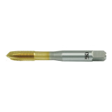 OSG 1101515405 | HY-PRO TAP UNF 1/2" - 2 Thread Size x 0.367" Shank x 0.799" Length x 3.375" OAL Plug (4.5P) Chamfer H11 3 Flute TiN Coated HSS-CO 11015 Spiral Point Tap