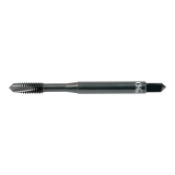 OSG 1111801001 | M M10.00x1.50mm Thread Size x 9.68mm Shank x 20.10mm Length x 101.60mm OAL Plug (4P) Chamfer D6 3 Flute Steam Oxide Coated HSS 11118 Spiral Flute Tap