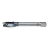 OSG 30602408 | EXOTAP UNF 5/16" - 24 Thread Size x 0.318" Shank x 0.665" Length x 3.540" OAL Plug (4P) Chamfer h4 3 Flute V Coated HSSE 306 Spiral Point Tap