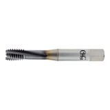 OSG 31541008 | EXOTAP UNF STI 1/2" - 2 Thread Size x 0.429" Shank x 0.767" Length x 3.594" OAL Modified Bottom (2.5P) Chamfer h4 3 Flute V Coated VC-10 315Ti Spiral Flute STI Tap