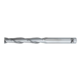 OSG 482-1000 | 1.000" Diameter x 1.000" Shank x 3.000" LOC x 6.000" OAL x 30 Degree Helix Angle 2 Flute Bright Coated Carbide 482 Square End Mill