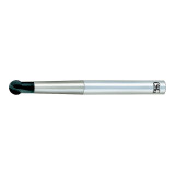 OSG 45130006 | EXOCARB 8.00mm Diameter x 8.00mm Shank x 5.40mm LOC x 10.00mm OAL x 4.00mm Radius x 30 Degree Helix Angle 2 Flute WXS Coated Carbide 4513 Ball End Mill