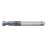 OSG 3182046 | EXOCARB 4.60mm Diameter x 6.00mm Shank x 9.20mm LOC x 5.00mm OAL x 30 Degree Helix Angle 2 Flute WXL Coated Carbide 3721 Square End Mill