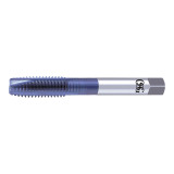 OSG 1115810808 | EXOTAP M M12.00x1.75mm Thread Size x 9.32mm Shank x 21.00mm Length x 85.70mm OAL Plug (5P) Chamfer D6 3 Flute V Coated VC-10 344TI Spiral Point Tap