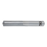 OSG 200-2210 | #2 Drill Size x 5.61mm Shank x 33.35mm Flute Length x 61.93mm OAL x 140 Degree Point Angle 2 Flute BRIGHT Coated Carbide 200 Straight Flute Drill Bit
