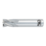 OSG ?414-125011 | 0.125" Diameter x 0.125" Shank x 0.250" LOC x 1.500" OAL x 30 Degree Helix Angle 4 Flute TiAlN Coated Carbide 414 Square End Mill