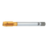 OSG 2693605 | HY-PRO TAP M M20.00x2.50mm Thread Size x 16.56mm Shank x 3.00mm Length x 14.00mm OAL Plug (4P) Chamfer 3 Flute TiN Coated HSSE 269 Spiral Point Tap