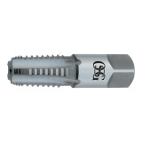 OSG 1315301 | | NPT, ANPT 1/4" - 18 Thread Size x 0.563" Shank x 1.063" Length x 2.437" OAL 5 Flute Steam Oxide Coated HSS 108G Standard Pipe Tap