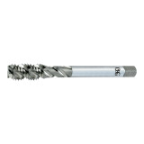 OSG 1297800 | UNC 1/4" - 2 Thread Size x 0.255" Shank x 0.645" Length x 4.000" OAL Plug (4.5P) Chamfer H3 3 Flute BRIGHT Coated HSS 918 Spiral Flute Tap