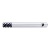 OSG 3183120 | EXOCARB 10.00mm Diameter x 1.00mm Shank x 15.00mm LOC x 8.00mm OAL x 2.00mm Radius x 60 Degree Helix Angle 6 Flute DUROREY Coated Carbide 4770 Corner Radius End Mill