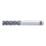 OSG 8556325 | A Brand 10.00mm Diameter x 1.00mm Shank x 31.00mm LOC x 9.00mm OAL x 42-44 Degree Helix Angle 4 Flute DUARISE Coated Carbide 8208 Square End Mill