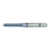 OSG 1973800 | MF M10.00x1.00mm Thread Size x 9.68mm Shank x 22.50mm Length x 74.60mm OAL Bottom (1.5P) Chamfer D5 4 Flute BRIGHT Coated HSS 141 Straight Flute Tap