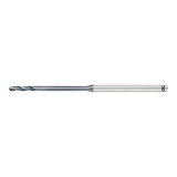 OSG 8569018 | EXOCARB 1.80mm Drill Size x 3.00mm Shank x 9.50mm Flute Length x 57.00mm OAL x 140 Degree Point Angle 3 Flute EXO Coated Carbide 5310 Micro Drill Bit