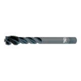 OSG 2233601 | HY-PRO TAP UNC 3/4" - 1 Thread Size x 0.590" Shank x 0.799" Length x 4.921" OAL Modified Bottom (2.5P) Chamfer 4 Flute Steam Oxide Coated HSSE 220 Spiral Flute Tap