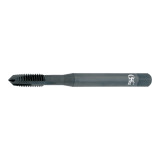 OSG 2532601 | HY-PRO TAP UNF 1/2" - 2 Thread Size x 0.367" Shank x 0.921" Length x 3.937" OAL Plug (4P) Chamfer 3 Flute Steam Oxide Coated HSSE 250 Spiral Point Tap