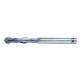 OSG 71101216 | EXOCARB 12.00mm Diameter x 12.00mm Shank x 3.00mm LOC x 75.00mm OAL x 6.00mm Radius x 30 Degree Helix Angle 2 Flute DIAMOND Coated Carbide 7110 Ball End Mill