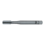 OSG 24030 | EXOCARB M M8.00x1.25mm Thread Size x 6.20mm Shank x 22.00mm Length x 7.00mm OAL Modified Bottom (3P) Chamfer OH4 4 Flute BRIGHT Coated Carbide 349 Straight Flute Tap