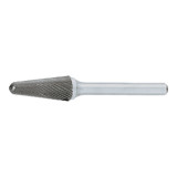 OSG 907-3125 | 5/16" Diameter x 0.250" Shank x 0.875" LOC x 2.795" OAL x 14 Degree Included Angle Bright Coated Carbide 907 Nosed Cone Burr