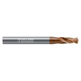 Valor V014085-X | 0.488" Diameter x 14.00mm Shank x 1.464" Drill Length x 140 Degree Point Angle 2 Flute Val-Max X Coated High Performance Drill
