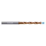 Valor V804610-X | A-Wire Size x 0.234" Diameter x 6.00mm Shank x 1.872" Drill Length x 140 Degree Point Angle 2 Flute Val-Max X Coated High Performance Coolant Drill