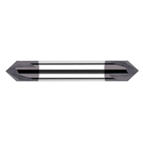 Harvey Tool 693445-C3 | 0.188" Shank x 0.089" LOC x 2.000" OAL x 45 Degree Angle Per Side 4 Flute AlTiN Coated Carbide Double-Ended Pointed Chamfer Cutter