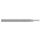 Harvey Tool 746040-C8 | 0.040" Diameter x 0.125" Shank x 0.325" LOC x 2.500" OAL 3 Flute TiB2 Coated Carbide Square End Mill