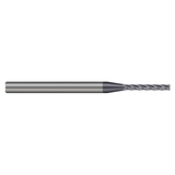 Harvey Tool 744257-C3 | 3.00mm Diameter x 3.00mm Shank x 24.00mm LOC x 50.00mm OAL 4 Flute AlTiN Coated Carbide Square End Mill