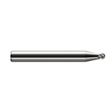 Harvey Tool 758305 | 0.118" Diameter x 0.125" Shank x 0.094" LOC x 1.500" OAL 4 Flute Uncoated Carbide Ball End Mill