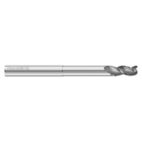Fullerton Tool 27391 | 0.394" Diameter x 0.394" Shank x 3.937" OAL x 0.059" Radius 3 Flute Corner Radius End Mill