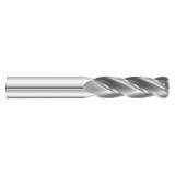 Fullerton Tool 31759 | 5/16" Diameter x 5/16" Shank x 3" OAL x 0.015" Radius 4 Flute Corner Radius End Mill