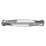 Fullerton Tool 32488 | 3/8" Diameter x 3/8" Shank x 2-1/2" OAL 2 Flute Stub Length Ball End Mill