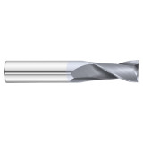 Fullerton Tool 32800 | 7/8" Diameter x 7/8" Shank x 4" OAL 2 Flute TiCN Coated Square End Mill