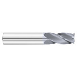 Fullerton Tool 33098 | 1/64" Diameter x 1/8" Shank x 1-1/2" OAL 4 Flute TiCN Coated Square End Mill