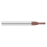 Fullerton Tool 35911 | 1/16" Diameter x 1/8" Shank x 1-1/2" OAL 4 Flute FC20 Coated Square End Mill