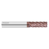 Fullerton Tool 36293 | 0.315" Diameter x 0.315" Shank x 2.992" OAL x 0.059" Radius 7 Flute FC20 Coated Corner Radius End Mill