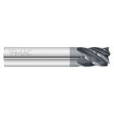 Fullerton Tool 36508 | 5/8" Diameter x 5/8" Shank x 3" OAL 5 Flute FC21 Coated Square End Mill