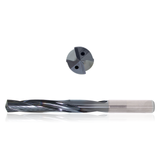 Precision Cutting Tools 9553331 | 16.00mm Size x 0.63mm Diameter x 16.00mm Shank x 65.00mm Flute Length x 115.00mm OAL x 135 Degree Point Angle 2 Flute Sistral Coated Carbide Coolant Fed Drill