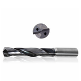 Precision Cutting Tools 9565717 | 4.10mm Size x 0.16mm Diameter x 6.00mm Shank x 36.00mm Flute Length x 74.00mm OAL x 150 Degree Point Angle 2 Flute Varianta Supral Coated Carbide Coolant Fed Drill