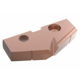 Allied Machine and Engineering TAX3-35.70 | 35.70mm Diameter x 1/4" Thickness x 132 Degree Included Angle AM200 Coated High-Speed Steel 3 Series T-A Pro Spade Drill Insert