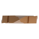 Allied Machine and Engineering 4C10P-0018-HE | GEN2 T-A 9/16" Diameter x 132 Degree Included Angle AM300 Coated Carbide 0 Series Spade Drill Insert