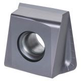 Tungaloy 6956075 | LMMU110716PNER-MJ AH3225 7.11mm Width x 11.51mm Thickness x 1.60mm Radius 4 Edge TiAlSiCrN Coated Carbide Milling Insert