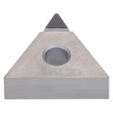 Tungaloy 6822169 | TNMM 330.5-DIA DX120 9.52mm Circle Diameter x 4.75mm Thickness x 0.20mm Radius Uncoated Carbide Turning Insert