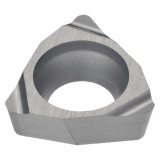 Tungaloy 6967633 | WBGT521 FL-W08 SH7025 0.156" Circle Diameter x 0.063" Thickness x 0.134" Edge Length x 0.016" Radius x 5 Degree Clearance Angle TiAlN+TiCN Coated Carbide Turning Insert