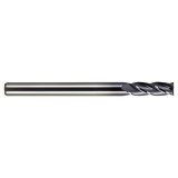 M A Ford 11112500A | 1/8" Diameter x 1/8" Shank x 3/8" LOC x 1-1/2" OAL x 30 Degree Helix Angle 4 Flute ALtima Coated Carbide 111 Square End Mill