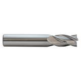 M.A. Ford 11143750 | 7/16" Diameter x 7/16" Shank x 1.000" LOC x 2-3/4" OAL x 30 Degree Helix Angle 4 Flute Uncoated Carbide 111 Square End Mill