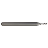 M.A. Ford 11601560 | 1/64" Diameter x 1/8" Shank x 1/32" LOC x 1-1/2" OAL x 30 Degree Helix Angle 3 Flute Uncoated Carbide 116 Square End Mill