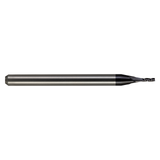 M.A. Ford 11603120A | 1/32" Diameter x 1/8" Shank x 5/64" LOC x 1-1/2" OAL x 30 Degree Helix Angle 3 Flute ALtima Coated Carbide 116 Square End Mill