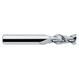 M A Ford 13650003 | 1/2" Diameter x 1/2" Shank x 5/8" LOC x 3.000" OAL x 45 Degree Helix Angle 2 Flute Uncoated Carbide 136 Square End Mill