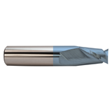 M.A. Ford 16450000C | 1/2" Diameter x 1/2" Shank x 5/8" LOC x 2-1/2" OAL x 30 Degree Helix Angle 2 Flute TiCN Coated Carbide 164 Stub Square End Mill