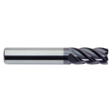 M.A. Ford 17812510A | 1/8" Diameter x 1/8" Shank x 3/8" LOC x 1-1/2" OAL x 38 Degree Helix Angle 5 Flute ALtima Coated Carbide 178 Square End Mill